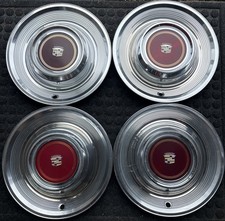1980-1981 Cadillac Deville Hubcap Wheel Cover 15 Oem Set Of 4 Hollander 2035