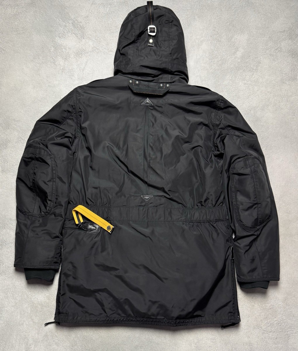 PARAJUMPERS Kodiak Masterpiece Series Men's Black Parka Jacket XL