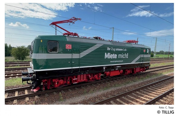 Tillig 04349 E-Lok 143 841-5 Der Db Gebrauchtzug, Epoche Vi, Tt-image