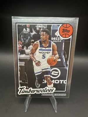 2025-26 Topps 1980-81 45th Anniversary Topps Basketball Anthony Edwards #80BK-90