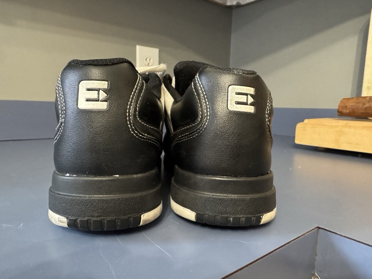 Etonic Bowling Shoes Men 11 Black White Skull Graphic Perfect Slide EBMD106 Etonic Men main image 2