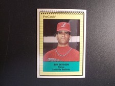 1991 ProCards Louisville Redbirds Bob Davidson Card # 2908