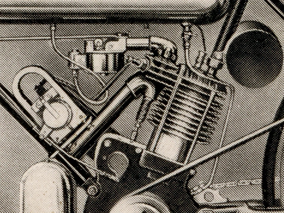 1908 M.M. Magneto Motorcycle POSTER! (up to 24" x 36") - Vintage - Reproduction - Image 2 of 4