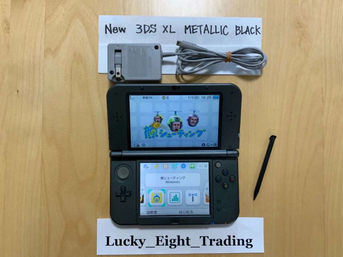 New 3ds xl on sale metallic black
