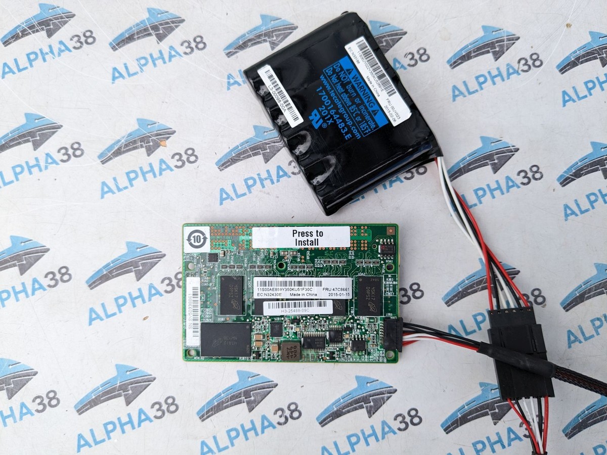 レノボ・ジャパン ServeRAID-M5200用 1GB Cache/RAID5 UPG 47C8656 ServeRAID M5210 and M5210e SAS/SATA Controllers Product
