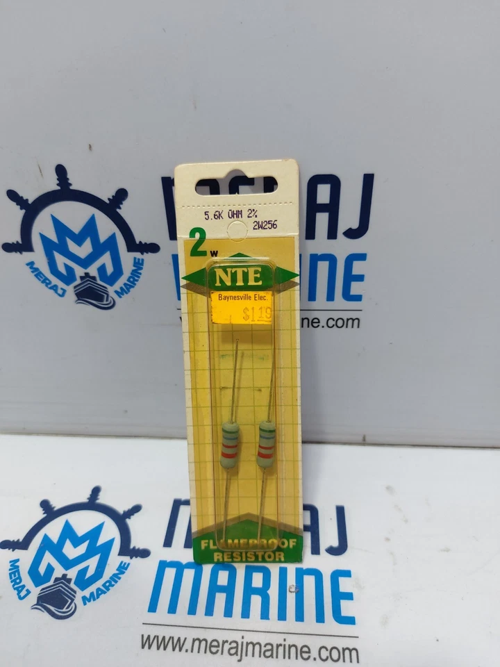 NTE 2W256 Flameproof Resistor 5.6K OHM 2% - 4 Pair 8PCS - Image 4 of 4