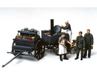 Tamiya 35247 Diorama Set Deutsche FeldküChe Plastik Modellbausatz 1:35 Neu