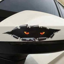 1x 3D Augen Autoaufkleber PKW Katzenaugen Stickers Cat Eyes Fenster 3D Aufkleber