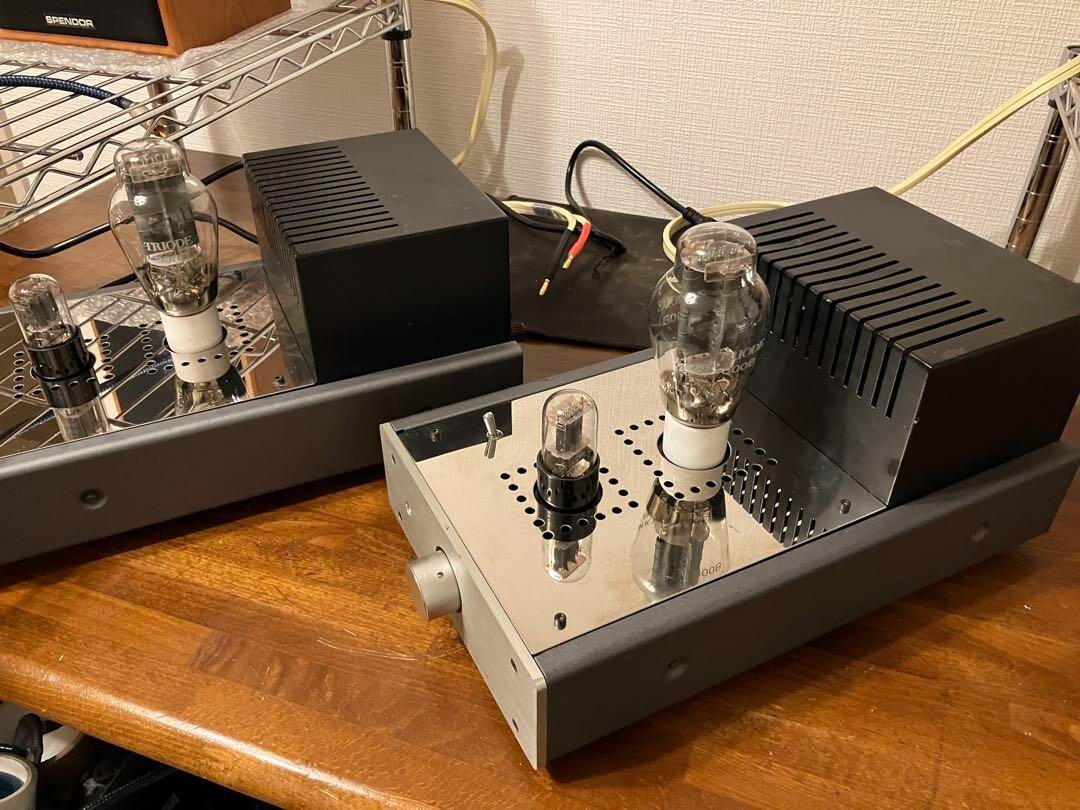 【ジャンク品】エレキット モノラルパワーアンプ TU-898 Elekit TU-898 300B Mono Vacuum Tube Amp Used, Single Channel