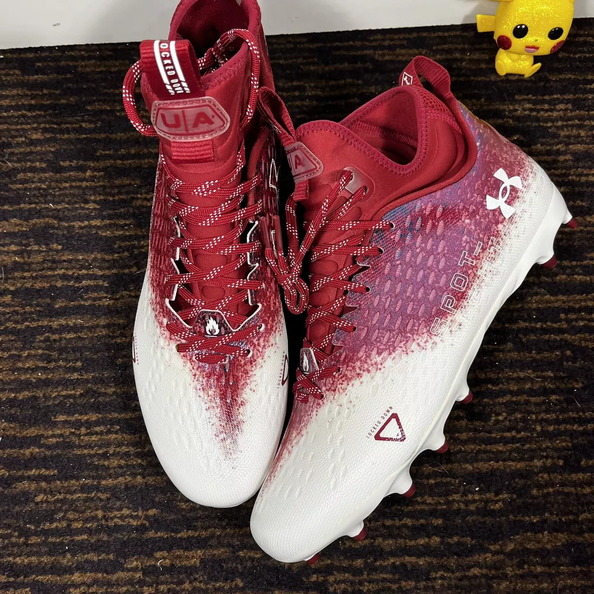 Maroon football cleats sale