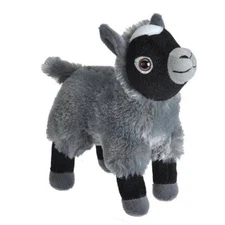 Wild Republic Cuddlekins Mini Goat, 8" Plush Soft Stuffed Animal