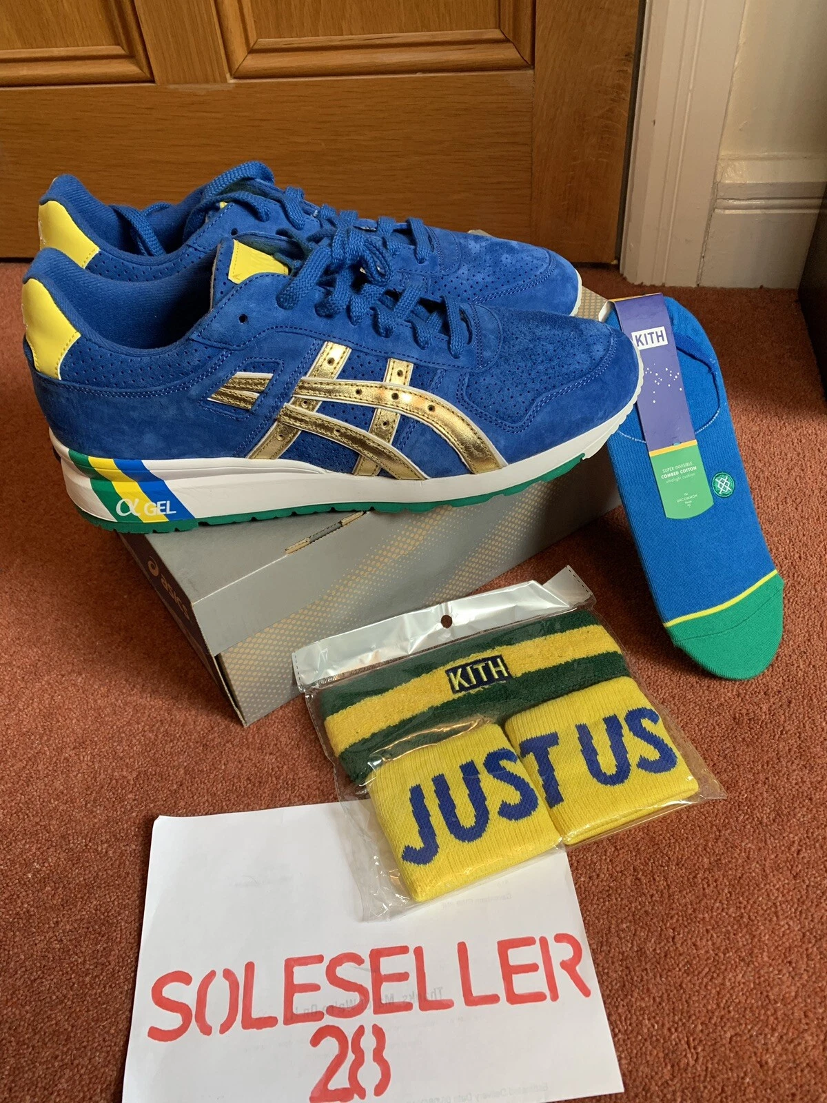 ASICS Kith GT II KFE Brasile Ronnie Fieg US11.5 UK10.5 GL3 GLIII