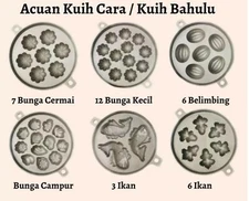Acuan Kuih Bahulu Muffin Traditional Multi Variation Bahulu Mold Multi Variation