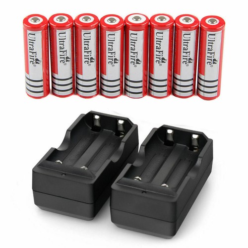 3.7V Button Top Rechargeable Battery 3000mAh Lithium Cell for Flashlight USA - Picture 29 of 33