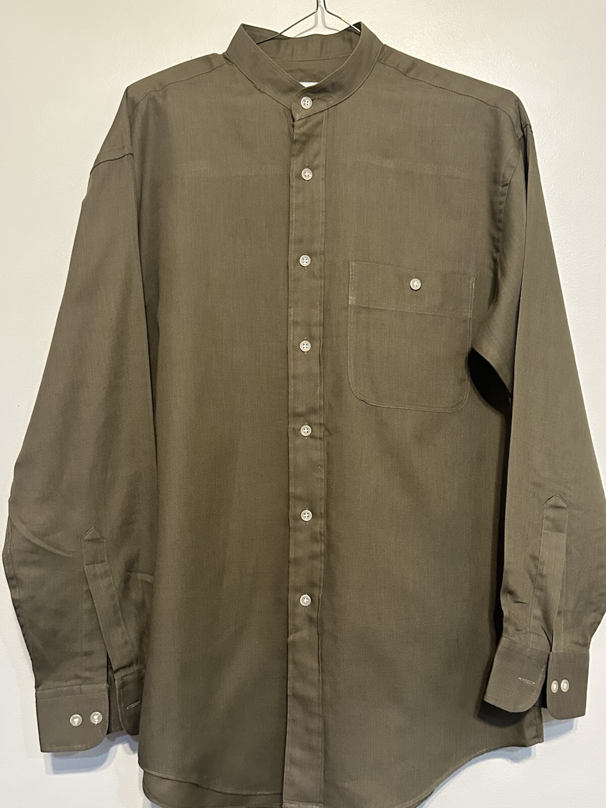 YvesSaint Laurent verde con bottoni taglia 16 32 33