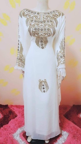 SALE New Moroccan Dubai Kaftans Farasha Abaya Dress Very Fancy Long Gown MS 569 - Picture 19 of 20