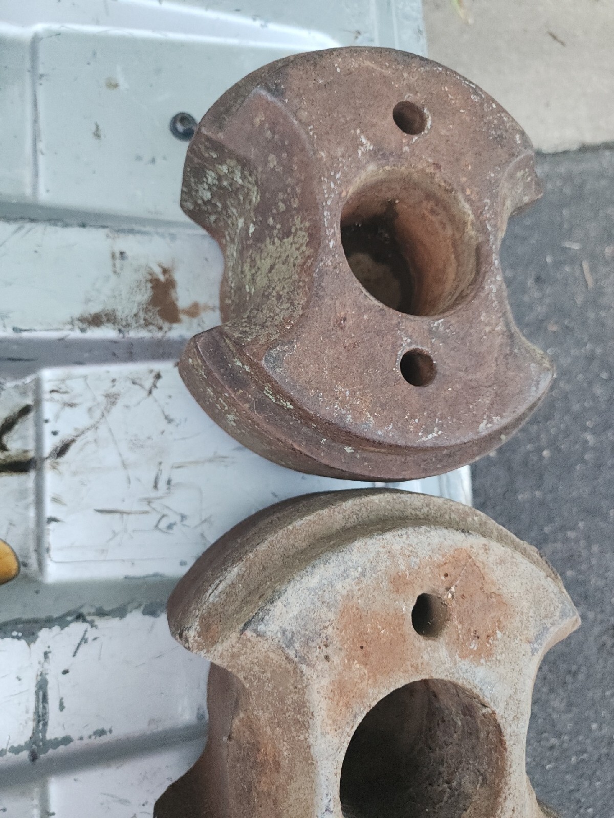 VINTAGE JOHN DEERE LAWN MOWER, GARDEN TRACTOR FRONT WHEEL WEIGHTS PAIR