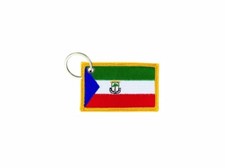Keychain Brooch Patch Badge Flag Equatorial Guinea
