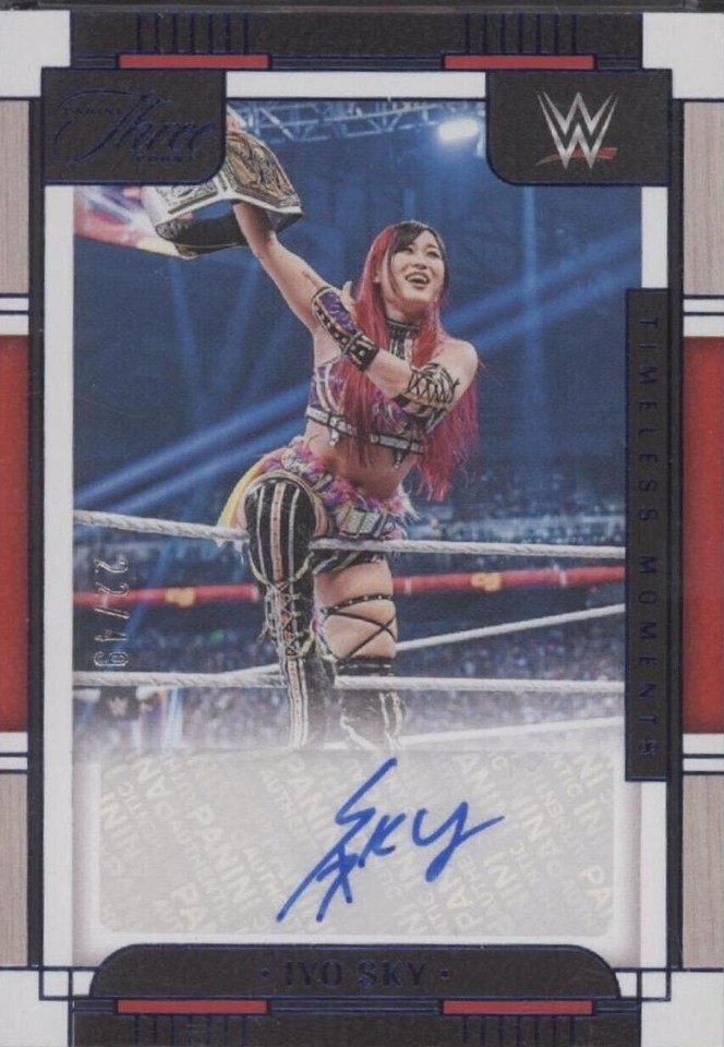 2024 Panini Three Count WWE - Iyo Sky #TV-IYO - 1 of 1