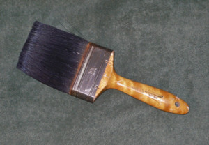 Vintage bb "Swinger" 3-1/2" Nylon Wooden Handle Paint Brush ~ Preowned ~ Rare!