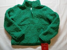 Kids' Faux Shearling Matching Family Half Zip-Up Pajama Pullover - Wondershop XS