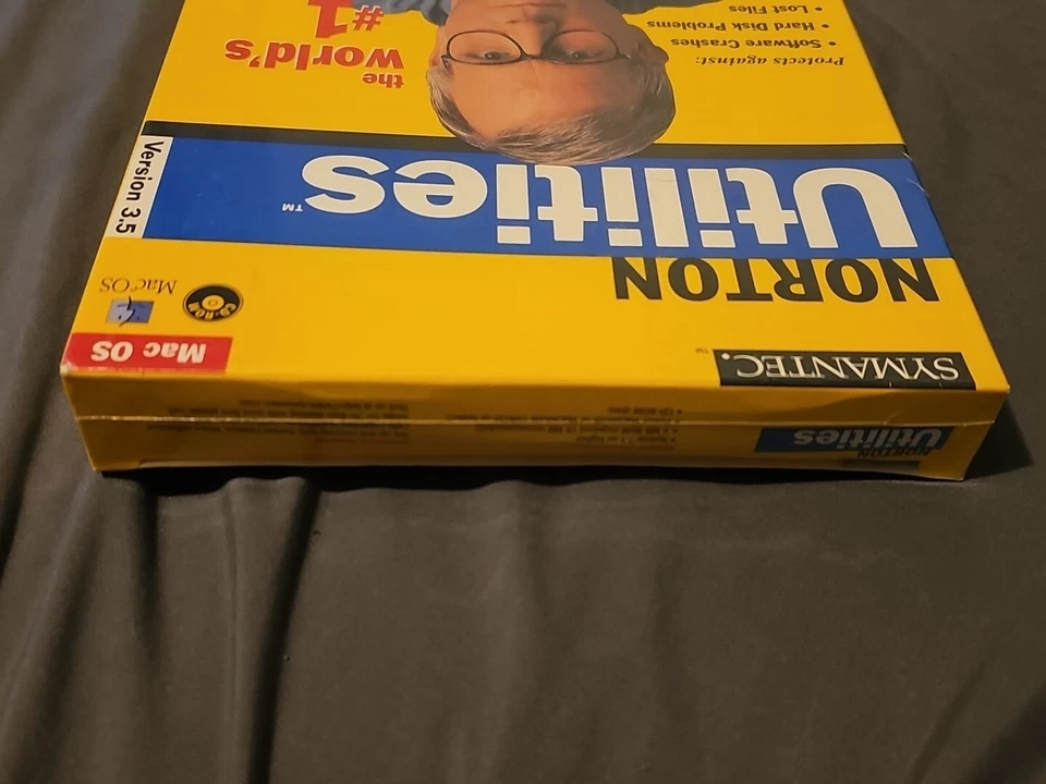Brand New Sealed Norton Utilities for Mac OS Version 3.5 CD & 3.5" Big Box 1997 - Image 4 of 4