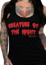 Creature Of The Night - Gothic Monster Creepy Horror Tank by Pinky Star