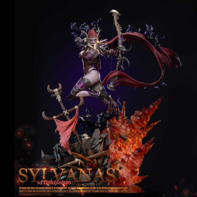 Third Eye Studio WOW Sylvanas Windrunner Resin Statue Pre-order 1/4 Led Light