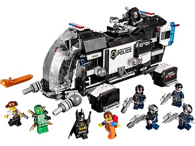 The Lego Movie 70815 SUPER SECRET POLICE DROPSHIP Batman Green