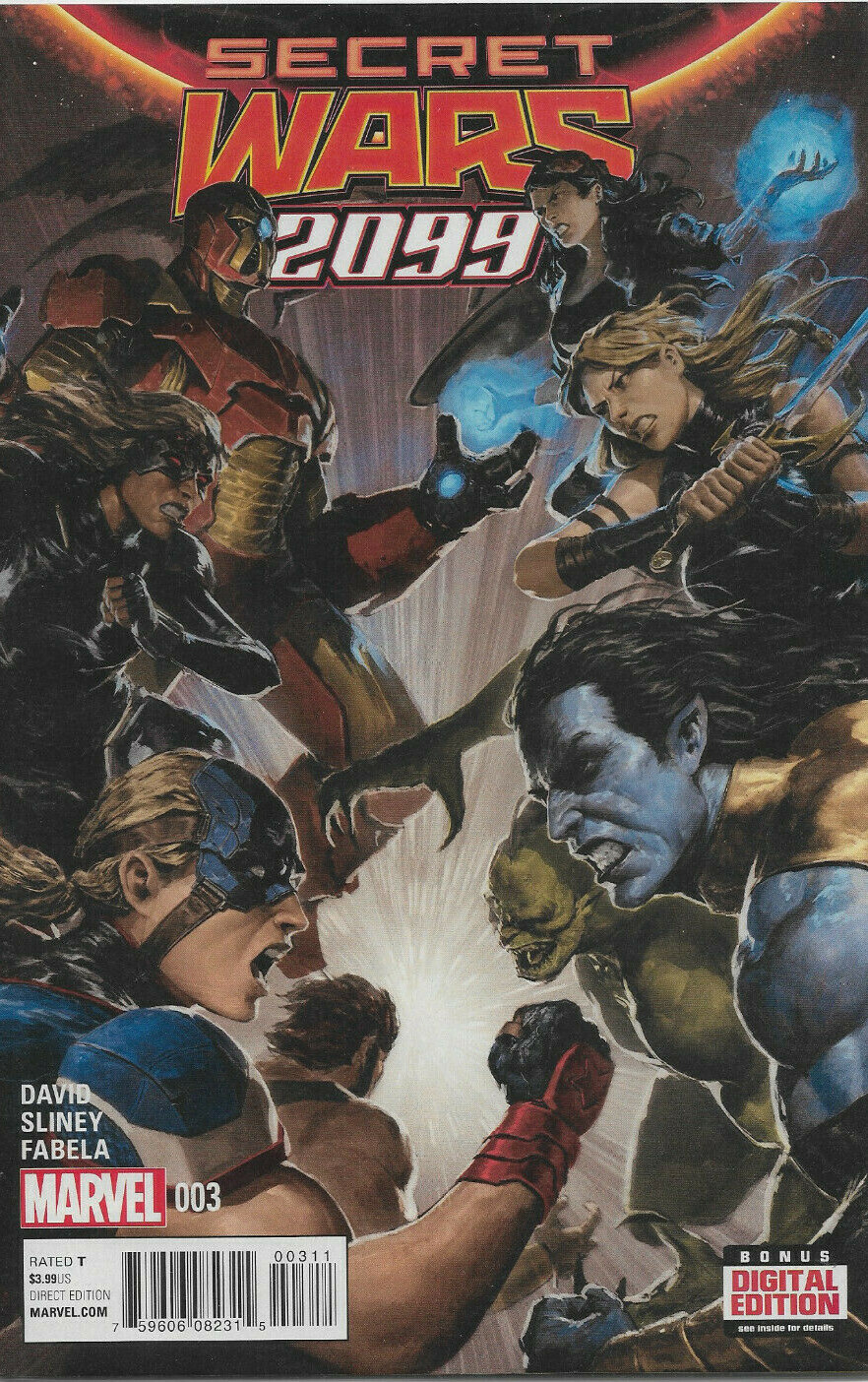 SECRET WARS 2099 #3 - Back Issue