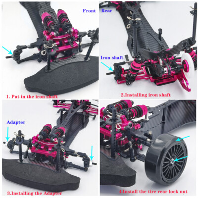 SAKURA D5S レッドカーボン仕様 一回走行美品 SAKURA D5S レッドカーボン仕様 一回走行美品
