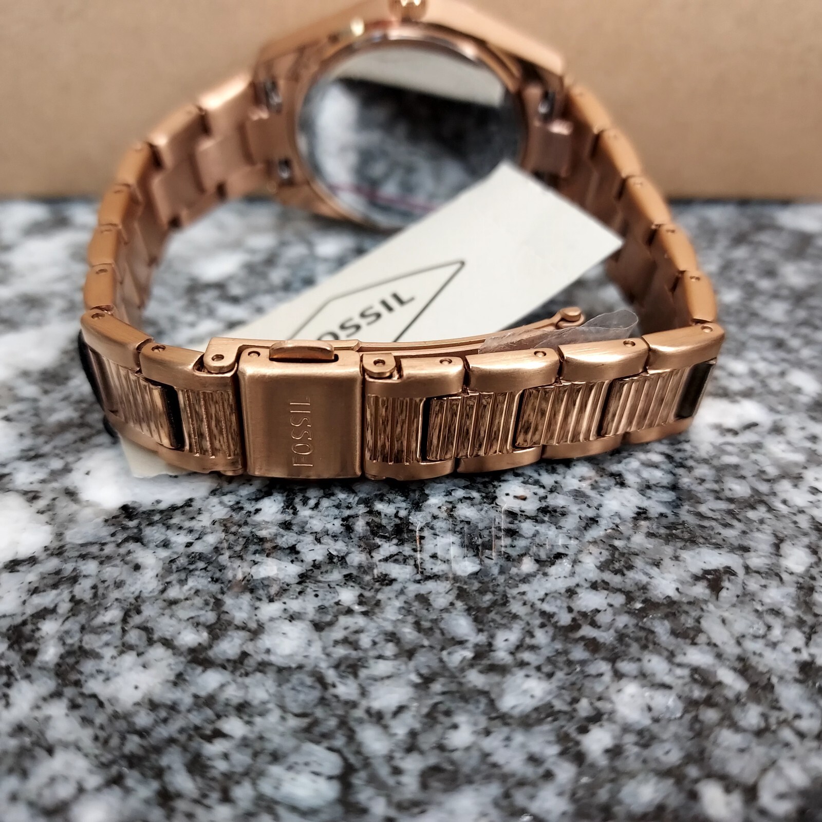 scarlette three hand day date two tone stainless steel watch
