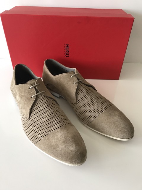 hugo boss suede shoes