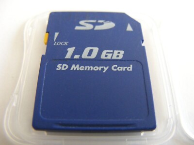 . .    1GB Secure Digital Card (  1 GB SD Karte ) gebraucht . .