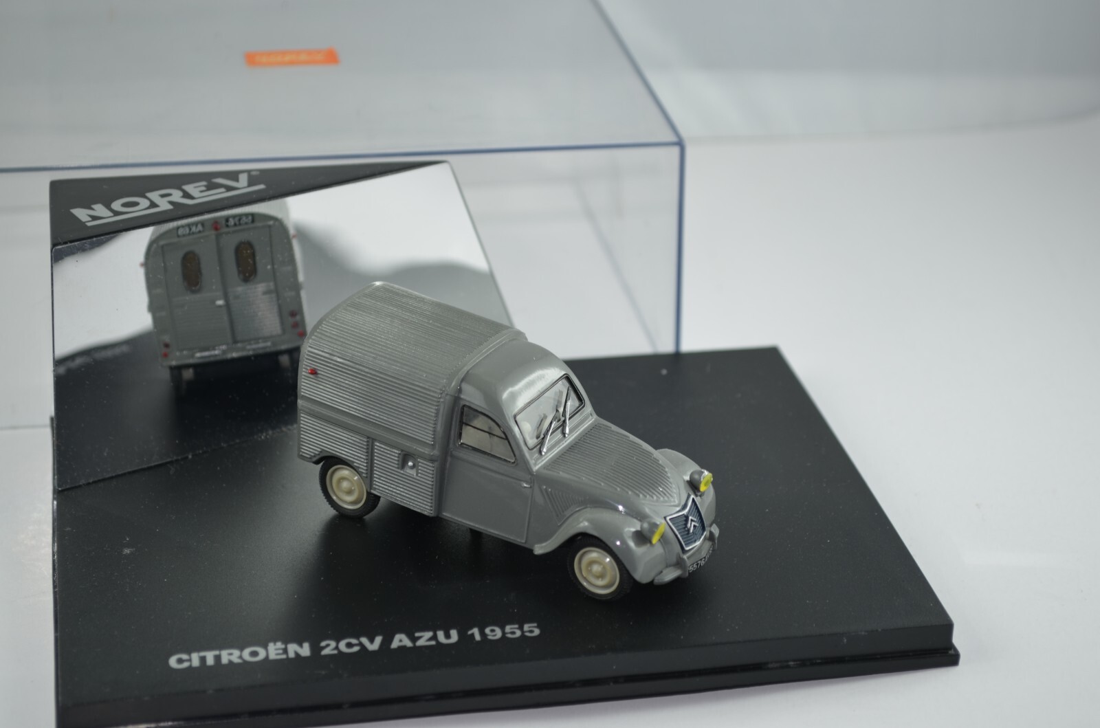 Citroën 2CV AZU 1955 Norev 1/43 souvenir automobile de l'enfance et nostalgie
