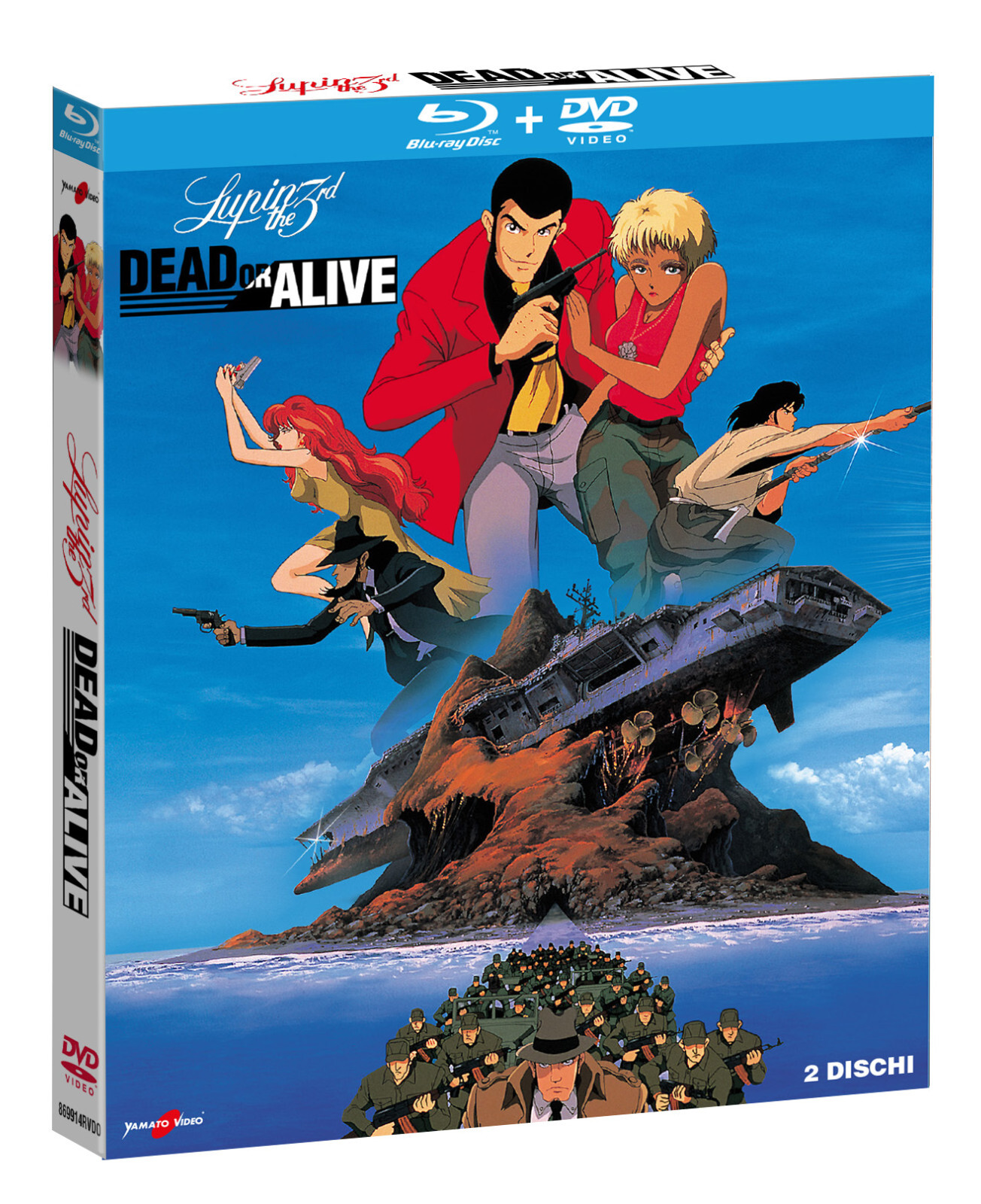 Lupin III - Dead or Alive - Combo Pack (Blu-Ray Disc + DVD + Booklet)