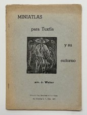 Tuxtla Gutierrez, Chiapas, Mexico. Mini-Atlas. 1977.
