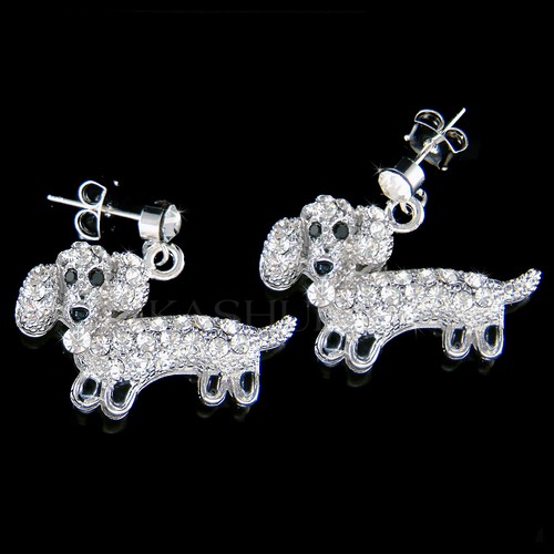 Mini Perro Salchicha Cristal Swarovski Doxie Caliente | eBay