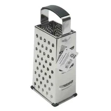 9’’ Cheese Grater Box 4 Sided Cheese Shredder Stainless Steel Kitchen Tool USA