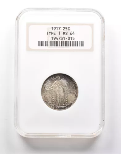 MS64 1917 Standing Liberty Quarter Type 1 NGC FH? Upgrade? *0220