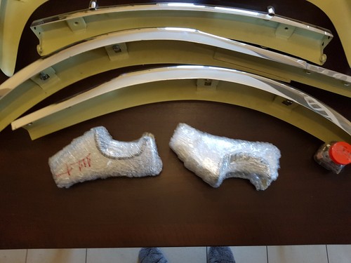 NEU Set Stoßstangen Mercedes Benz SL 300 Bumper Hochglanz Stossstangen - Bild 5 von 6