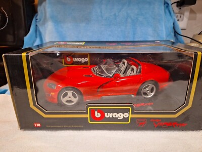 Burago 1992 Dodge ViperRT/10  (Die-cast - 1:18 Scale) Model Car