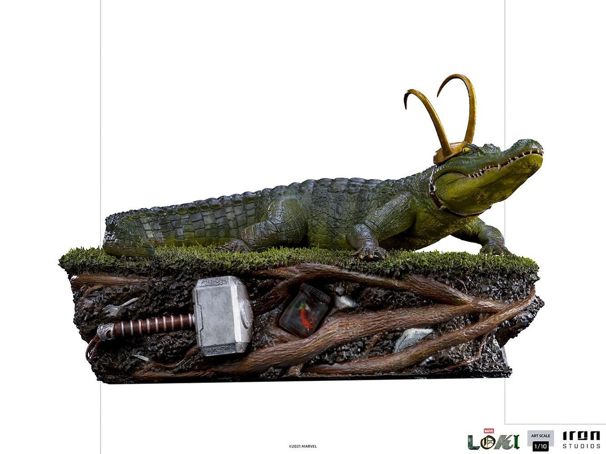 Iron Studios Loki Statue (1/10) – Art Scale, Handbemalt, Aus Polystone