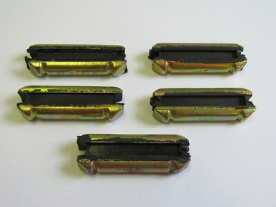5-Pack H&L Style Bucket Teeth + Pins Set - Compatible With Backhoe, Skid Steer, Tractor Loaders