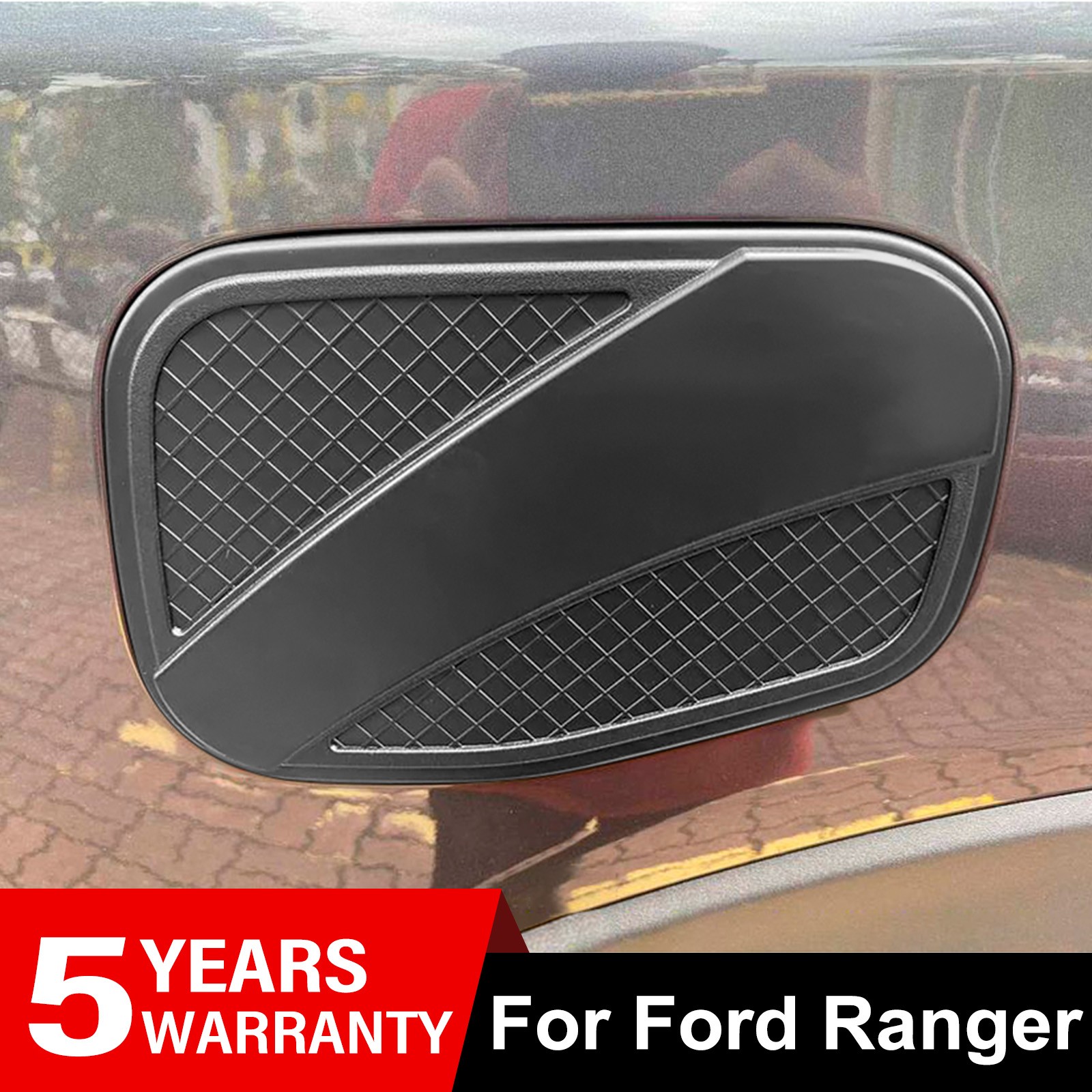 Fuel Tank Cover Cap Protector Trim For Ford Ranger 2023-2026 T9 Wildtrak XL XLT