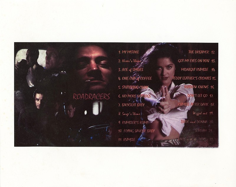1994 -ROADRACERS- Original ROBERT RODRIGUEZ Movie Prop Cover Mock-Up
