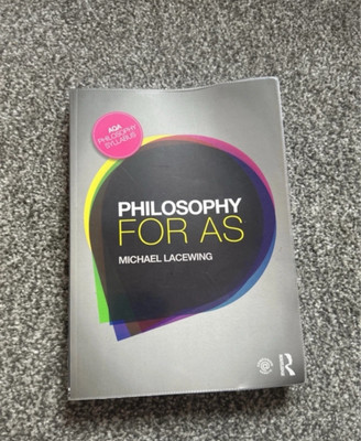 Philosophy for AS-Michael Lacewing