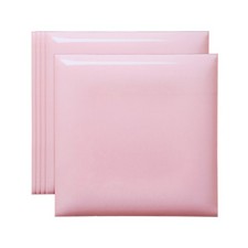 5Pcs 4" x 4" Peel and Stick Backsplash Tiles Stickers, Orange