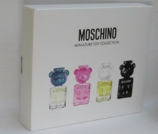 Moschino 💙 💖 💛 Miniatures Toy Collection x4 - 5ml EDP & EDT ~ BNIB SEALED