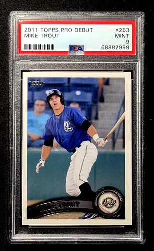 2011 Topps Pro Debut Mike Trout #263 PSA 9.